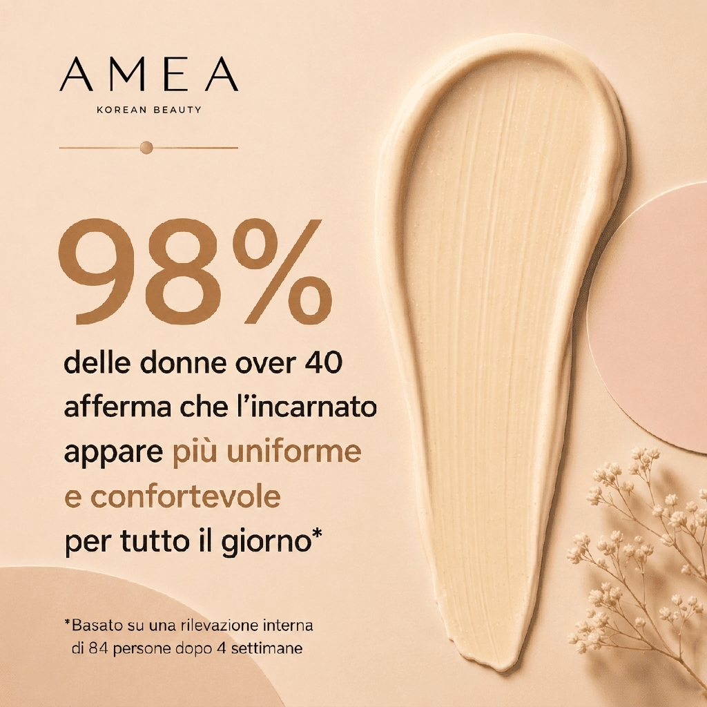 Fondotinta AutoAdattivo con SPF15 | Per Pelli Mature